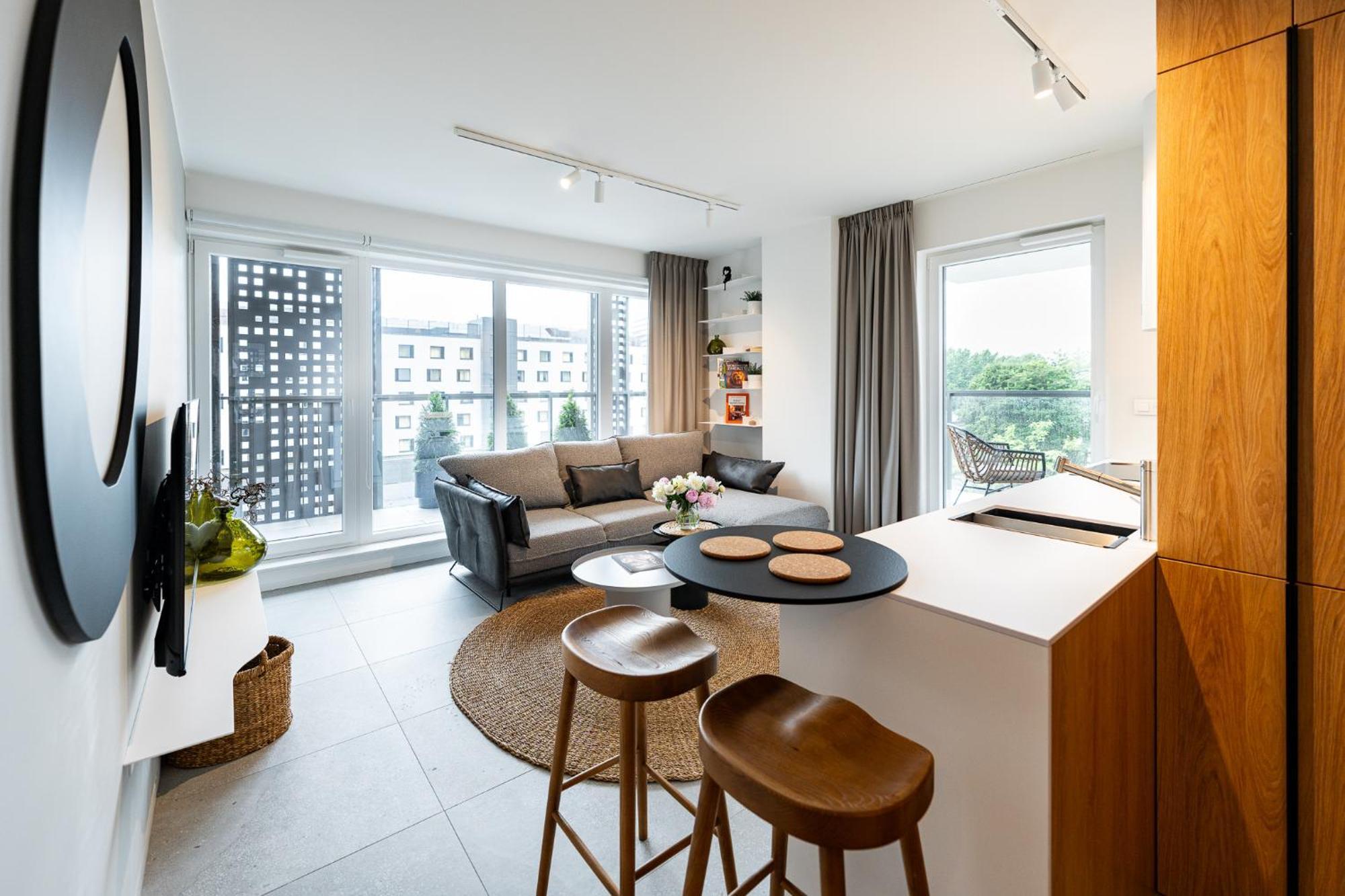 Apartamenty Tespis - Sokolska 30 Towers Katowice Kamer foto
